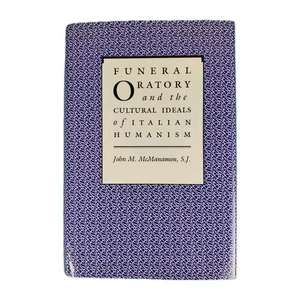 'Funeral Oratory and Cultural Ideals of Italian Humanism' Signed Copy "John" - Picture 1 of 11