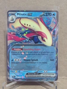 2024 Pokemon Scintille Spurgenti Scarlatte e Viola #042 Milotic ex RR - Foto 1 di 2