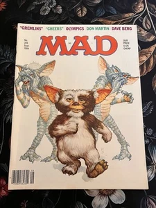 MAD Magazine Sept 1984 Issue #249 Gremlins Gizmo Cheers TV Movie Parody Satire - Imagen 1 de 11
