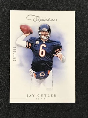 Panini Prime Signatures #18 2012 Jay Cutler Chicago Bears/499 Foto 1 de 2