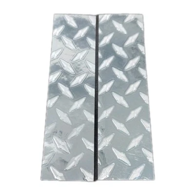 Paquete de 12 envolturas de flechas de 4": placa de diamante cromo reflectante: pegatinas de vinilo: 1" de ancho Foto 1 de 2