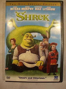 Shrek Two Disc 2001 DVD 186 Mins DreamWorks Color Widescreen Cartoon Movie Speci - Foto 1 di 1