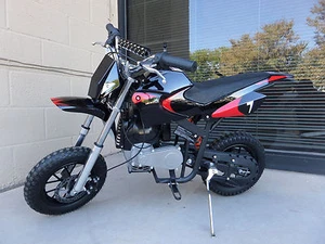 Brand New High Performance 4 Stroke 40cc Black Mini Dirt Bike IN STOCK - Picture 1 of 12