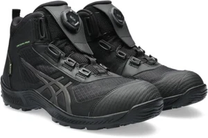 ASICS Work Shoes WINJOB CP604 G-TX BOA WIDE 1273A084-001 Black x Gunmetal - Picture 1 of 5