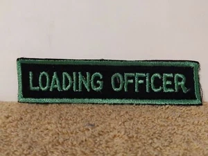 USAF Air Force Loading Officer Green Rare Vtg 5" x 1/4 inch - Picture 1 of 4