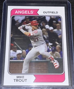2019 Throwback Thursday #TBT Online Exclusive 1974 Topps Design Mike Trout - Bild 1 von 4
