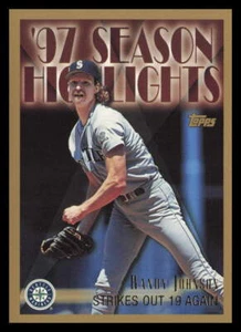 1998 Topps #265 Randy Johnson Seattle Mariners Baseballkarte - Bild 1 von 2