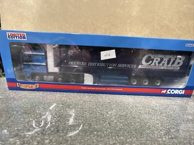 Corgi CC13228 DAF XF Space Cab Curtainside, ARR Craib Transport; Excellent Boxed - Image 1 of 4