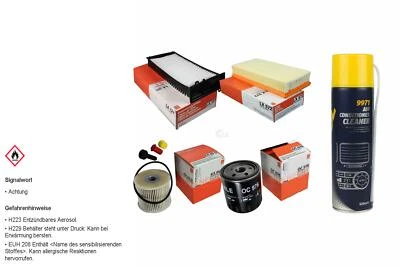 MAHLE Filtersatz MANNOL Klimareiniger für Citroën C5 I Break 2.2 HDi 2.0 - Bild 1 von 4