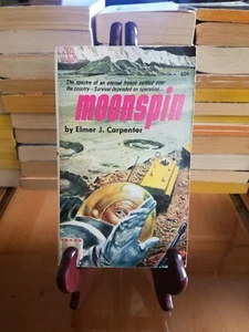 Moonspin ~ Elmer J. Carpenter Vintage 1967 Caravelle Science Fiction Paperback G - Imagen 1 de 3