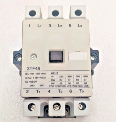 3TF48 CONTACTOR BOBINA 220V NUEVA HECHA EN INDIA Foto 1 de 4
