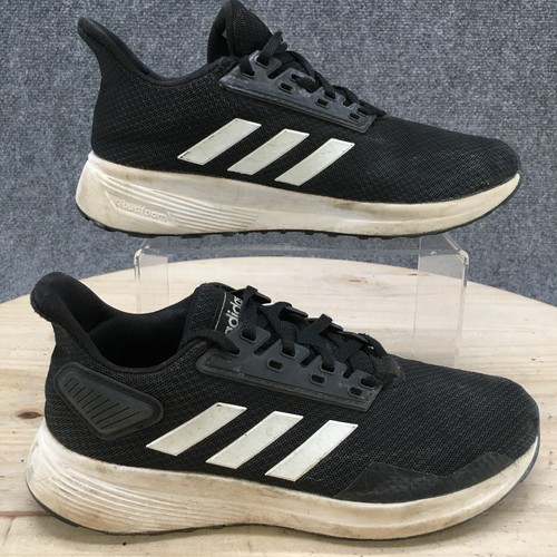 Scarpe Adidas Gioventù 5 Duramo 9 Sneakers Maglia Nera Lacciate Basso Comfort F36617