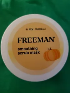 Freeman Smoothing Scrub Pumpkin Mask 2oz. Exfoliating And Hydrating - Picture 1 of 5