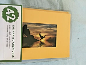 Carte Creature Incantate Senza Albero Tutte le Occasioni 7 Disegni 6 Carte Ciascuna - Foto 1 di 9