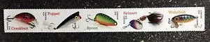 2025USA Forever Freshwater Fishing Lures - Strip of 5 (as pictured) mint - Picture 1 of 1