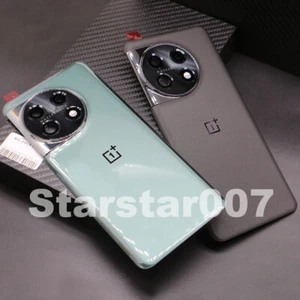 Original Battery Cover Back Glass Rear Housing W/ Camere Lens For OnePlus 11 5G - Zdjęcie 1 z 6