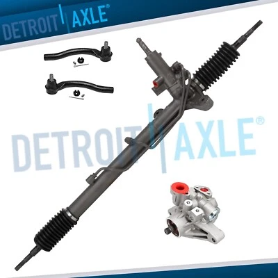 Complete Power Steering Rack and Pinion Pump Tie Rods for 2006-2010 Honda Civic - Изображение 1 из 4