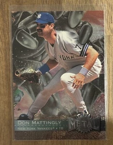 Don Mattingly - 1996 Fleer Metal Universe #90  New York Yankees  Captain    E435 - Picture 1 of 2