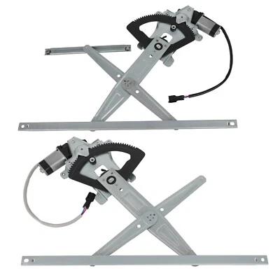 Pair Power Window Regulator Fits 07-2011 Chevrolet Aveo Sedan Front with Motor - Image 1 of 4