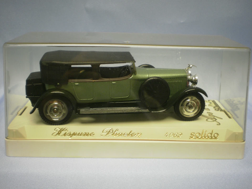 1:43 SOLIDO AGE D'OR 4062 HISPANO SUIZA PHAETON DEL 1926 VERDE - Immagine 1 di 1