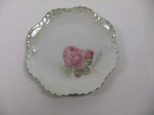 R.S. Preußenteller Blume rot rosa Design - Bild 1 von 12