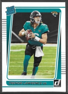 2021 Donruss Trevor Lawrence Rated Rookie RC #251 Jaguars - Bild 1 von 2