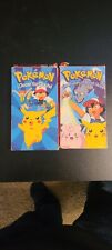 2 Pack Pokemon VHS - 1x I choose you pikachu 1x the mystery of Mount moon