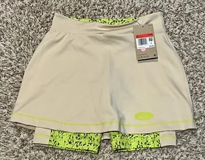 NIKE Sand Drift DRI-FIT ICON CLASH 2-IN-1 TRAINING SKORT SKIRT GIRLS L NWT - Picture 1 of 5