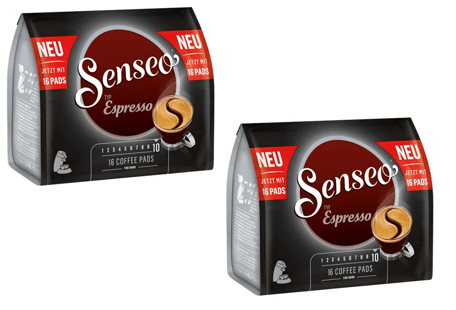 Douwe Egberts Senseo Espresso Coffee 2 x 16 Pods /Pads New from Germany - Image 1 of 1