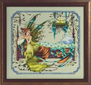 Mirabilia Cross Stitch MD156 Mooka semi kit Chart.Linen.Beads.  - Picture 1 of 1