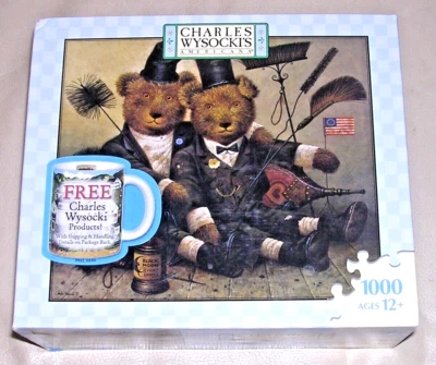 NUEVO 2006 Ashley And Grimes Chimeneas Barredoras Luna Negra 1000 Piezas Puzzle Wysocki Foto 1 de 4