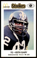 1984 Pittsburgh Steelers Police Keith Gary Pittsburgh Steelers #NNO