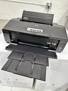 Epson Artisan 1430 Wide Format Inkjet Printer for Parts/Repair W/ Box & Extras - Picture 1 of 6