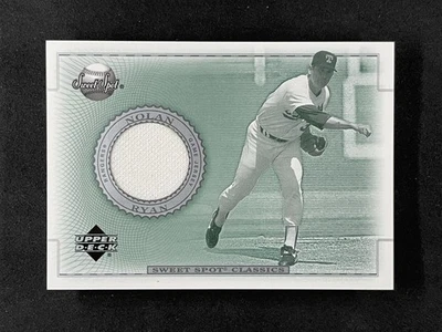2002 Upper Deck Sweet Spot Classics - Game-Used Jerseys Nolan Ryan #J-NR  - Image 1 of 2