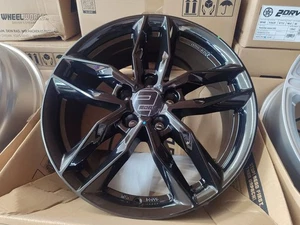 Neu Aiways U5 Alufelgen 18 Zoll WH40 schwarz glanz 17603 + Nabendeckel - Bild 1 von 2
