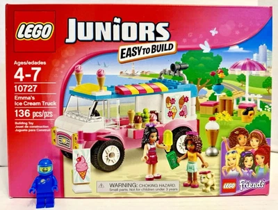 LEGO (10727) Juniors: Emma's Ice Cream Truck New Sealed Retired Friends Girls - Image 1 of 4