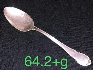 Lunt Modern Victorian 1941 Sterling Silver Serving Spoon 64.2+g No Monograms - Picture 1 of 4