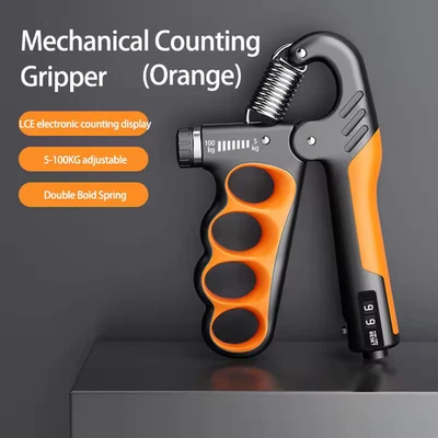 Empuñadura de mano Entrenador de potencia Entrenador de agarre Ajustable Gimnasio Ejercitador Foto 1 de 4