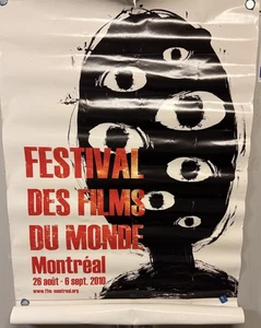 "Póster de una hoja del 34º Festival de Cine de Montreal 2010 Canadá 26""x38""" - Imagen 1 de 12