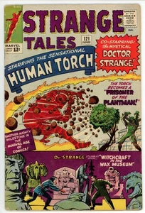 Strange Tales #121 Marvel Comic Book 1964 Human Torch Dr. Strange - Picture 1 of 2