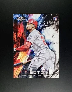 2018 Topps Fire #181 Juan Soto Rookie Rc Washington Nationals 0141 - Picture 1 of 2
