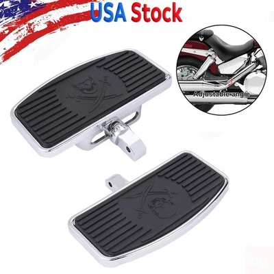 2x Passenger Footboards Floorboards for Honda Shadow ACE VT400/750 VT750C 97-03 Foto 1 de 4