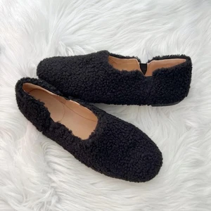J.Crew - schwarze Sherpa-Loafer-Flats, 7 - Bild 1 von 10