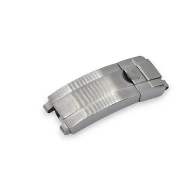 Brush Silver Steel Clasp For Rolex Glide-Lock Submariner, GMT, Daytona, DeepSea - Image 1 of 4