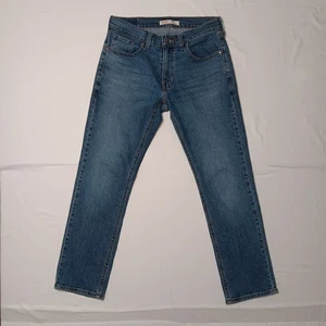 Jeans uomo firmati Levi Strauss Athletic Fit W29 L29 blu denim elasticizzato - Foto 1 di 11