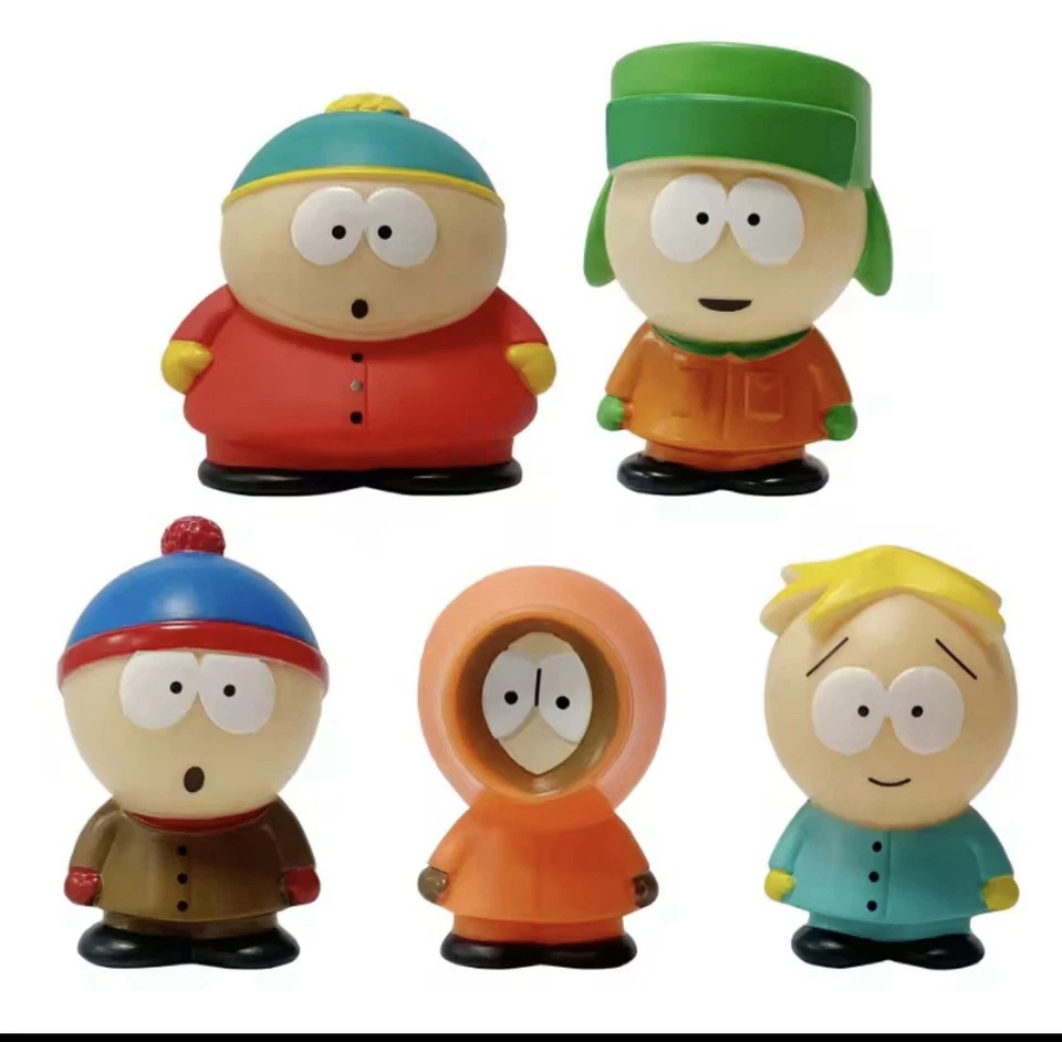 Juego de 5 figuras coleccionables South Park Cartman Stan Kyle Butters Kenny nuevas Foto 1 de 1