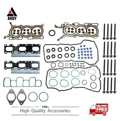 Full Gasket Set Head Bolts For2011-19 Ford Edge Explorer Flex Taurus HS26487PT-2 - Image 1 of 4