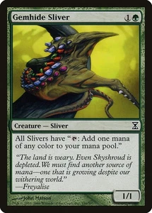 Gemhide Sliver (TSP 196) Lightly Played - MTG single - Picture 1 of 1
