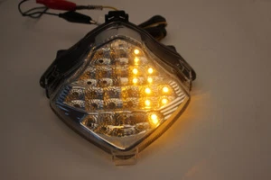 LED Turn Signal Brake Rear Tail Light Clear For YAMAHA YZF R1 2004 - 2006 - Picture 1 of 6