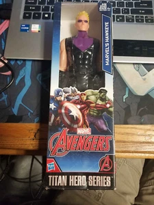 Marvel’s Hawkeye Actionfigur Marvel Avengers Titan Hero Series Hasbro 12” 2016 - Bild 1 von 2
